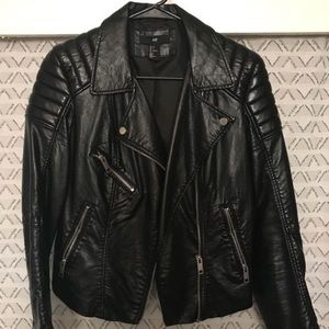 H&M Moto jacket size 6